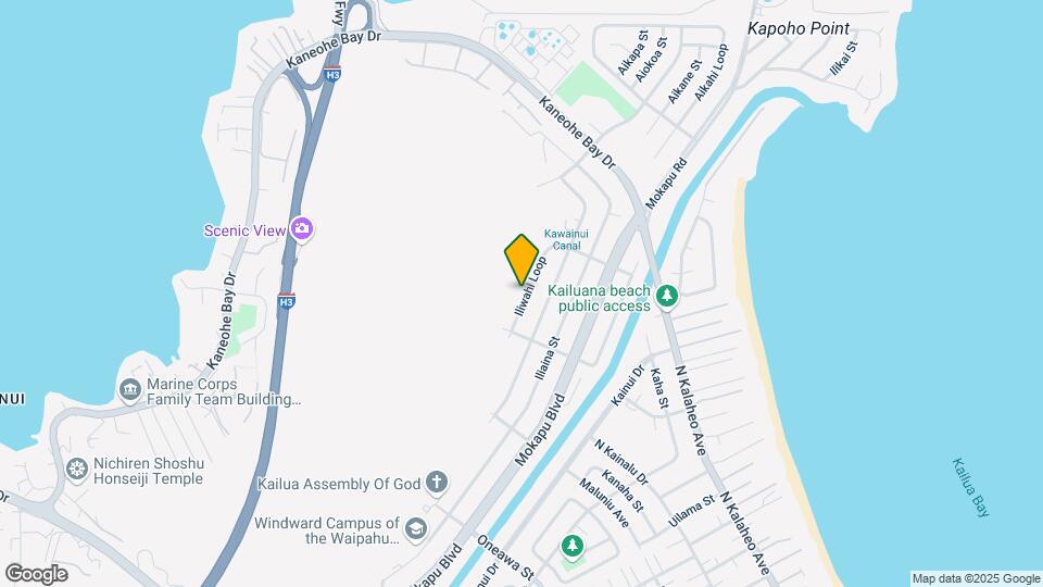 449 Iliwahi Loop Map and Location Details