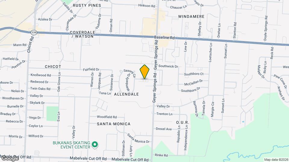 6111 Queensboro Dr Map and Location Details