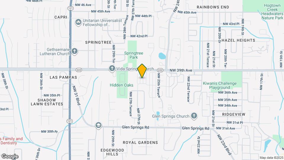 3757 NW 27th St Map and Location Details