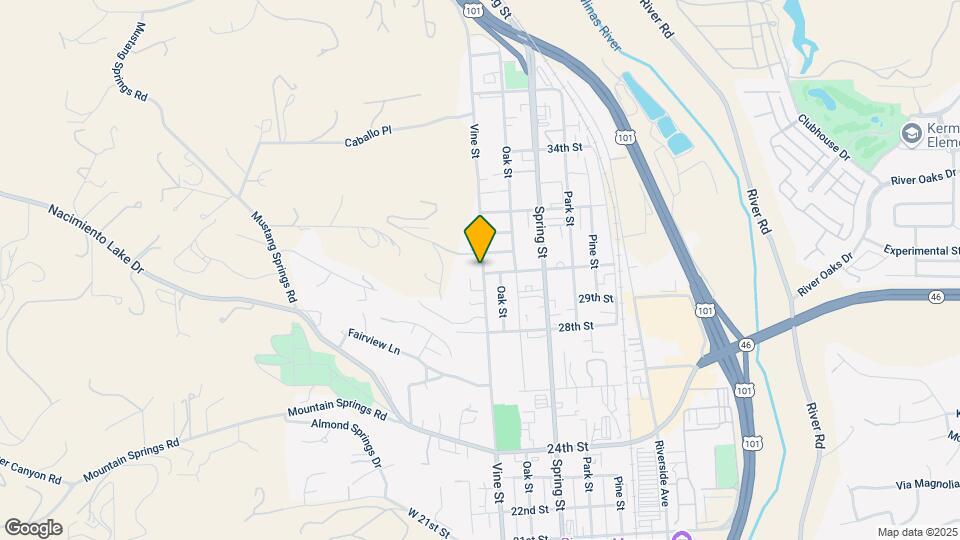 3003 Vine St Map and Location Details