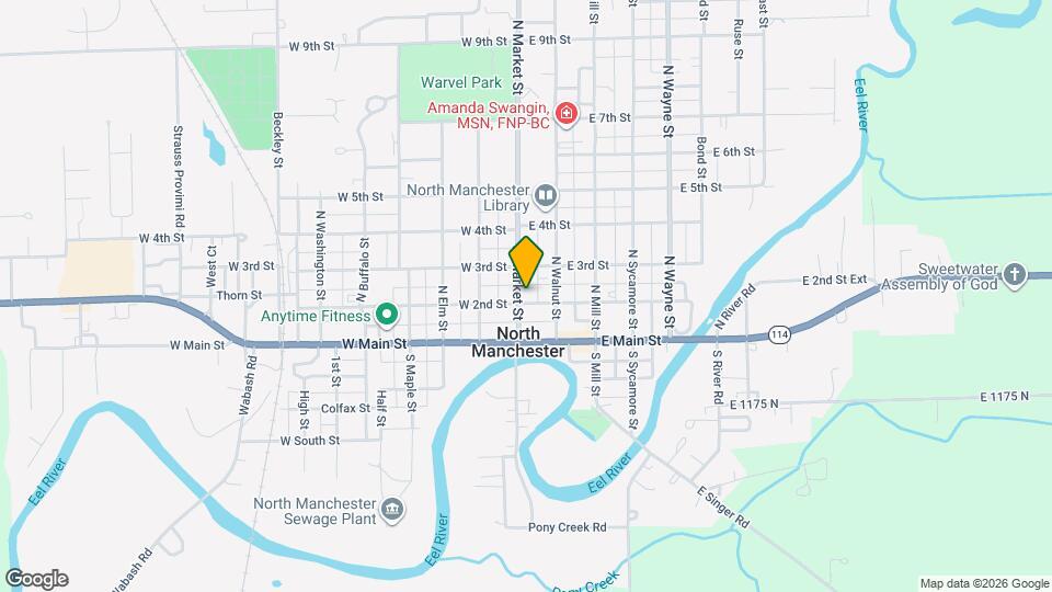 201 N Market St Map and Location Details