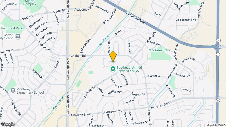 4336 Hunting Meadows Cir Map and Location Details