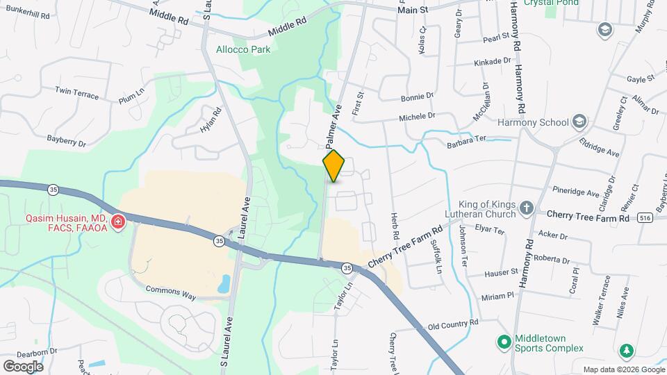 415 Middlewood Rd Map and Location Details