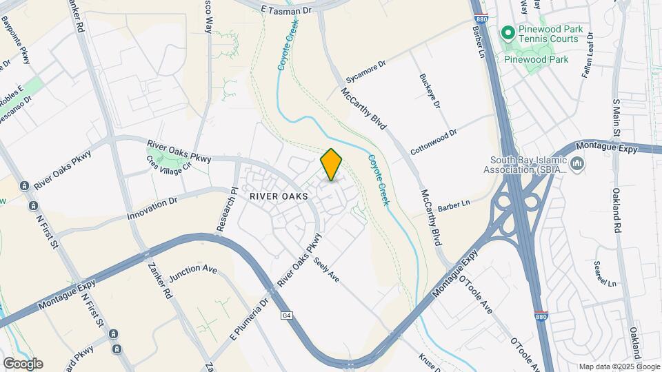 542 Mill River Ln Map and Location Details