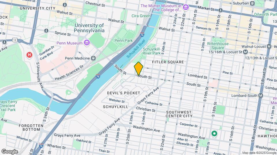 2614 South St Map and Location Details