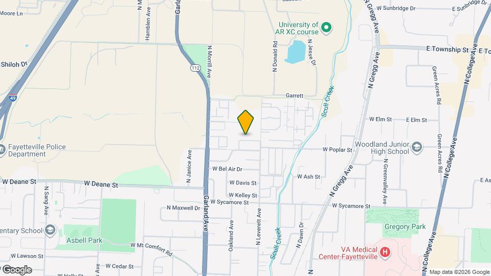 894 W Peachtree Dr Map and Location Details