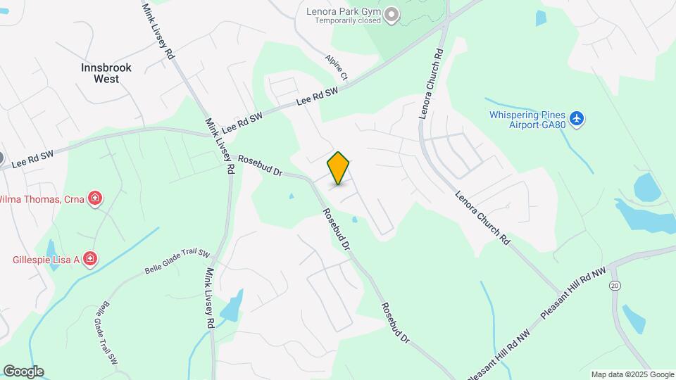 3442 Foster Ridge Tr SW Map and Location Details