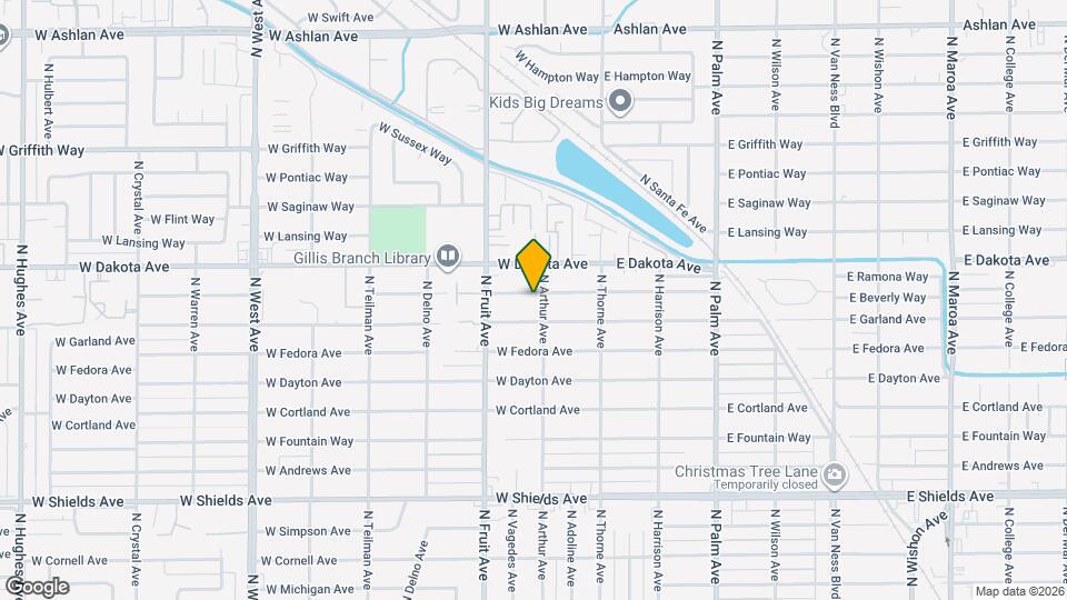 313 W Robinson Ave Map and Location Details