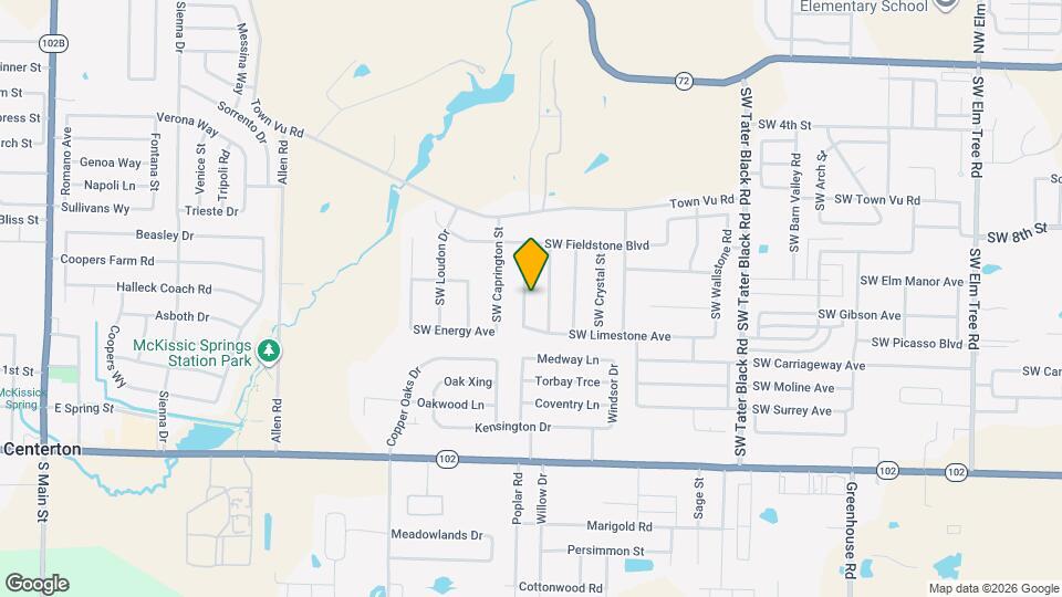 807 SW Sandrock Rd Mapa y Detalles de la Ubicación