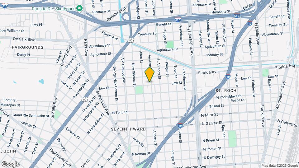 2600 Annette St Map and Location Details