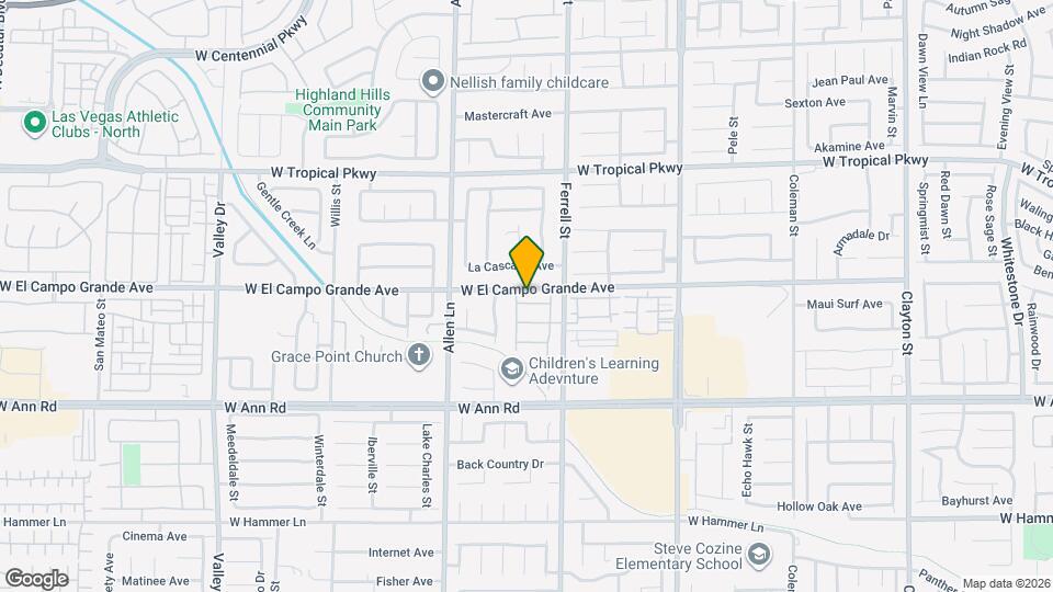3412 Osiana Ave Map and Location Details