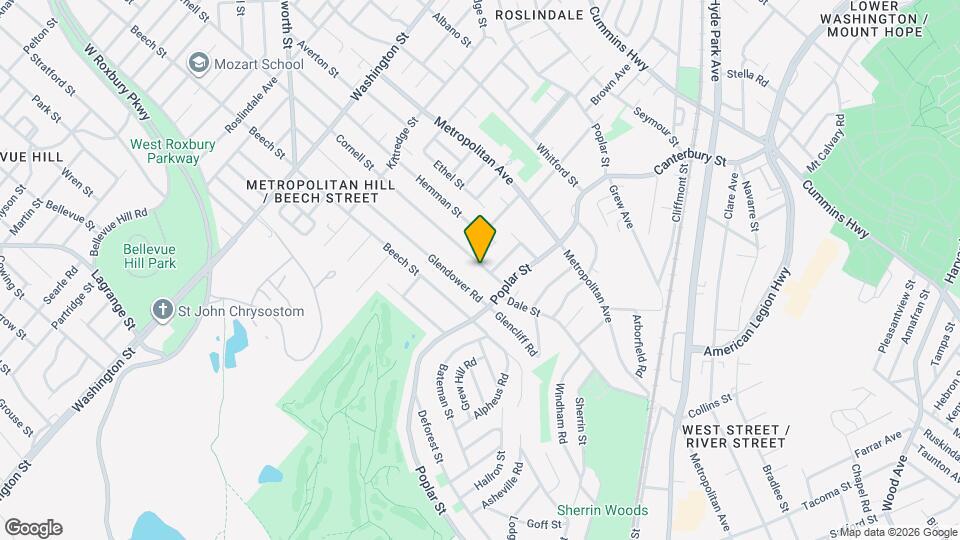 24 Cornell St Mapa y Detalles de la Ubicación