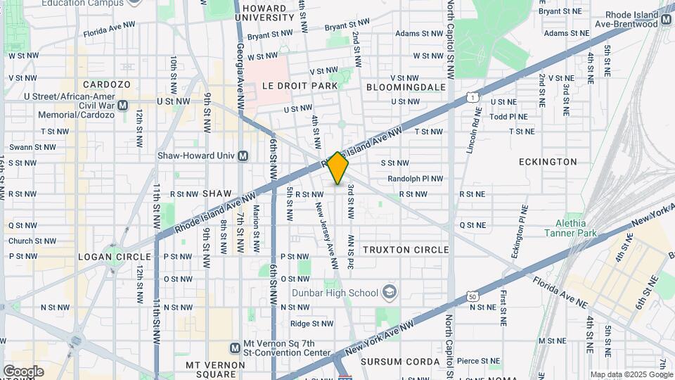 319 R St NW Map and Location Details