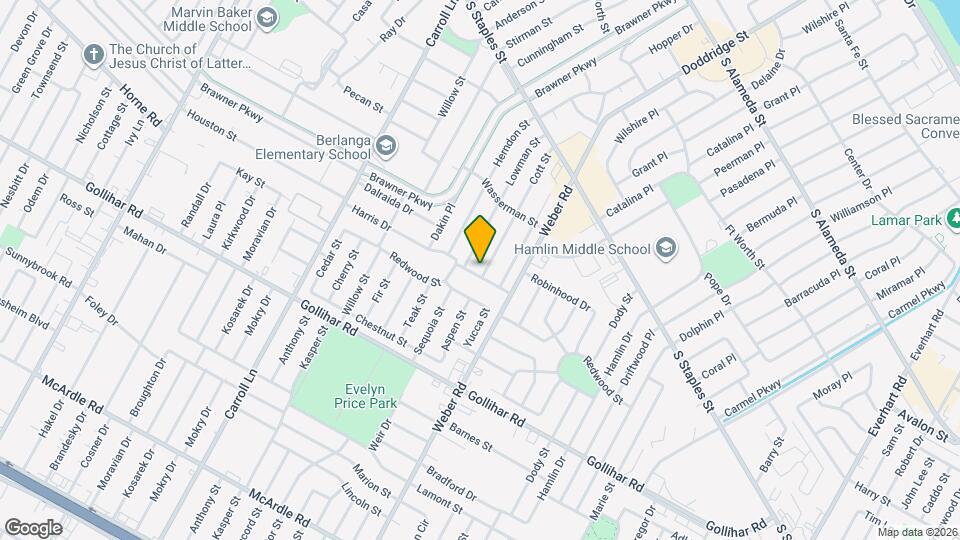 3918 Harris Dr Map and Location Details