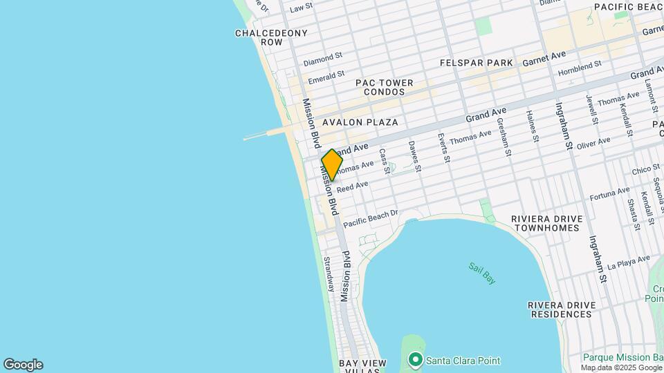 4253 Mission Blvd Mapa y Detalles de la Ubicación