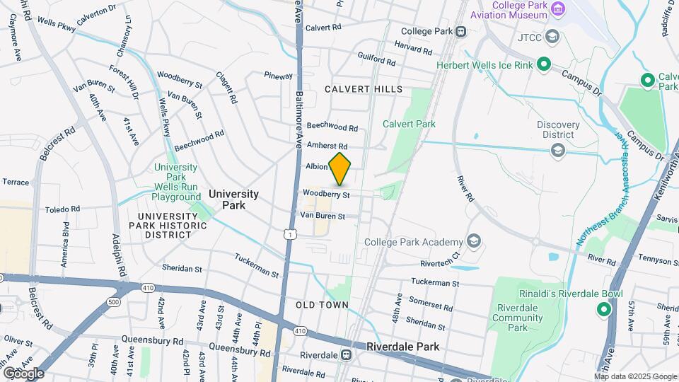 4610 Woodberry St Mapa y Detalles de la Ubicación