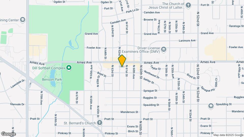 4411 N 62nd St Map and Location Details