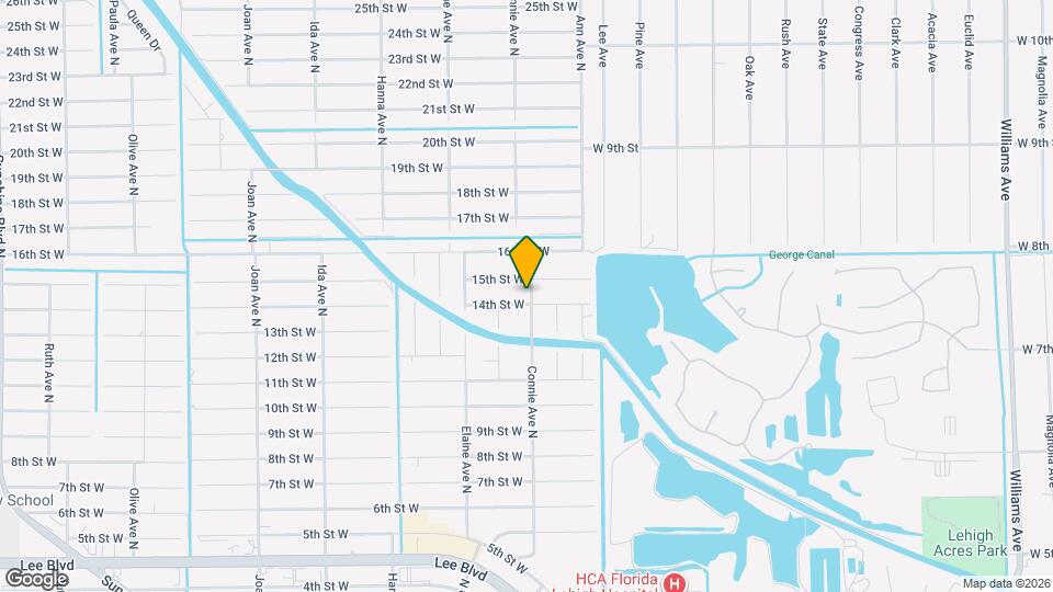 2600 14th St W Mapa y Detalles de la Ubicación