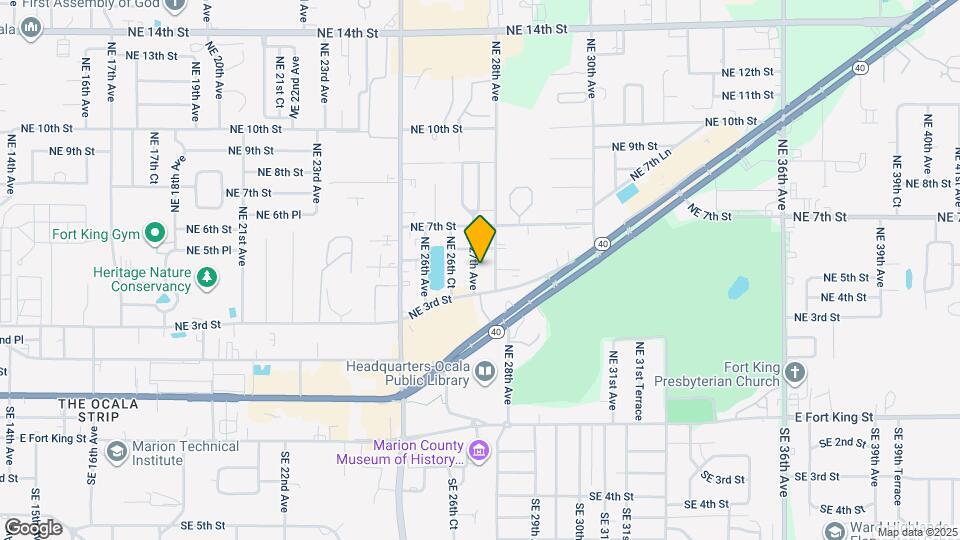 415 NE 27th Ave, Unit C Map and Location Details