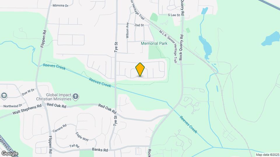 233 Misty Ridge Trail Map and Location Details