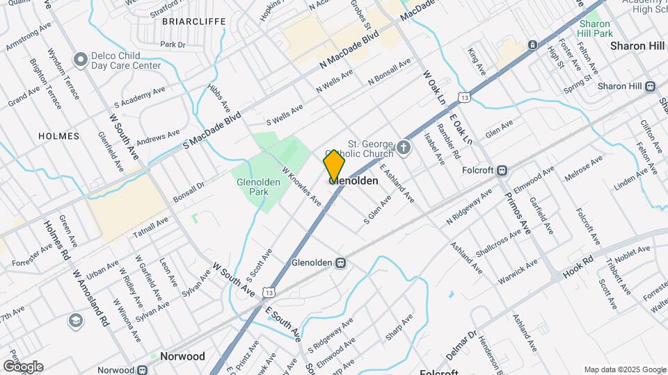 110 S Chester Pike Map and Location Details