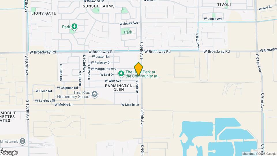 4715 S 99th Dr Map and Location Details