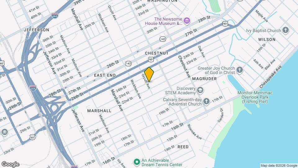 2212 Orcutt Ave Mapa y Detalles de la Ubicación