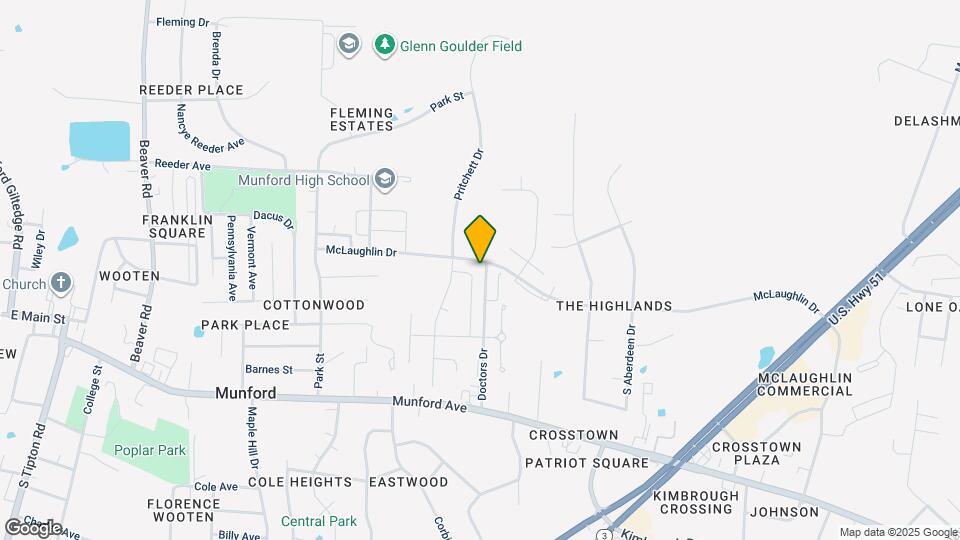 54 Forsyth Ln Map and Location Details