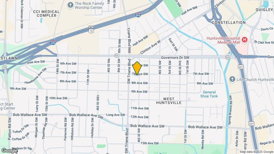 3105 7th Ave SW Map and Location Details
