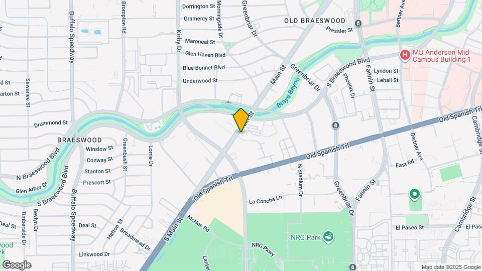 2255 Braeswood Park Dr, Unit 302 Map and Location Details