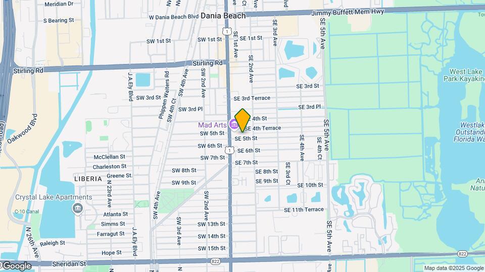 101 SE 5th St Map and Location Details