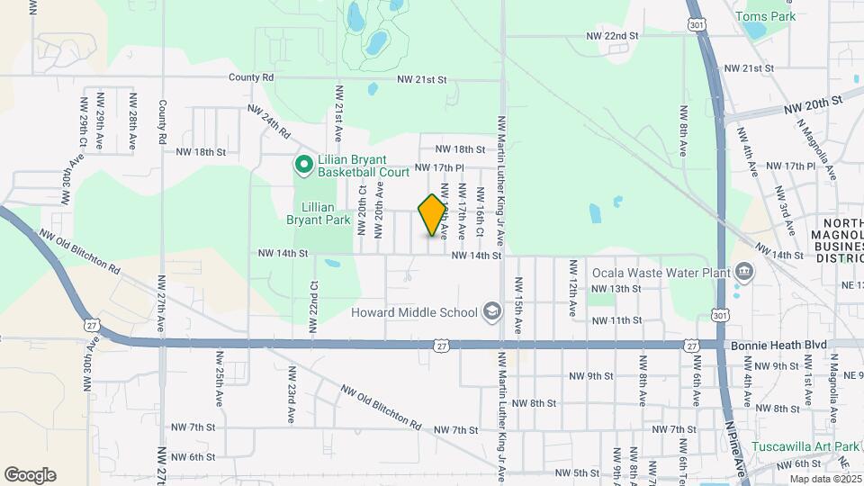 1407 NW 18th Ct Map and Location Details