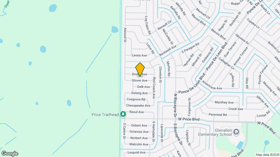8366 Glover Ave Map and Location Details