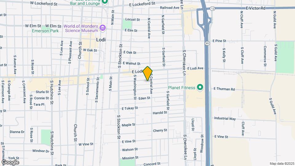 336 Hilborn St Map and Location Details