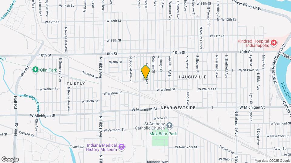 734 N Arnolda Ave Map and Location Details