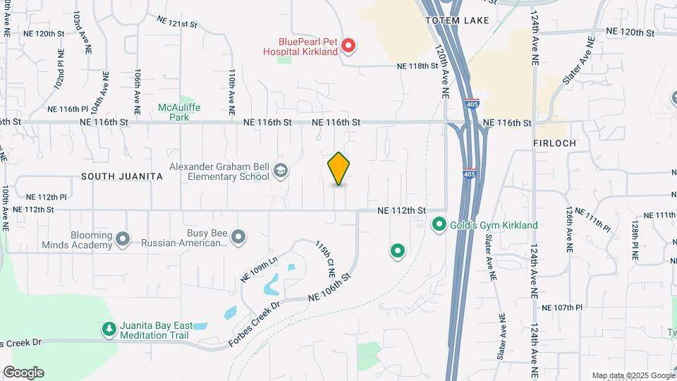 11227 115th Pl NE Map and Location Details