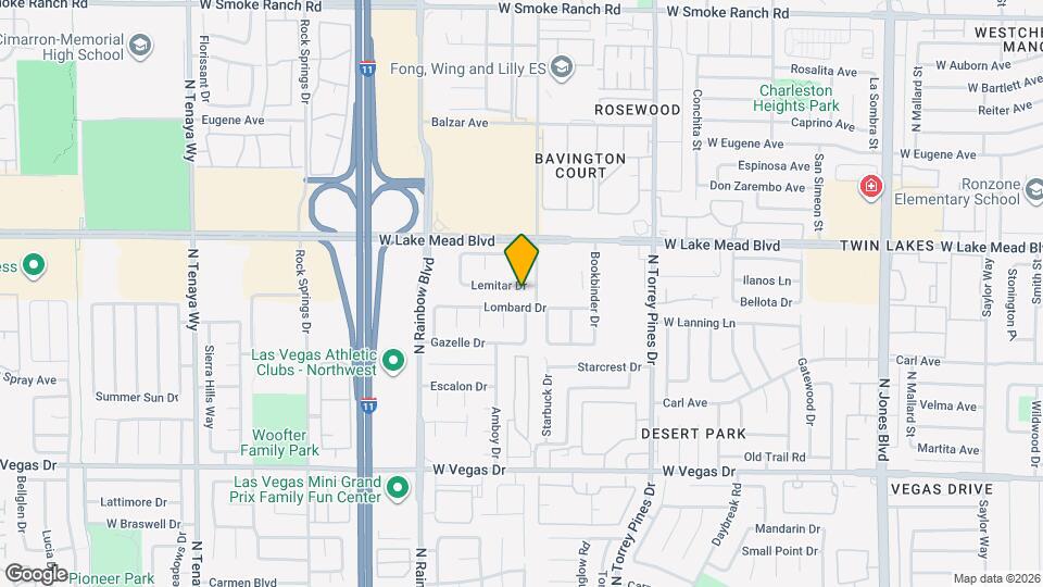 6557 Lemitar Dr Map and Location Details