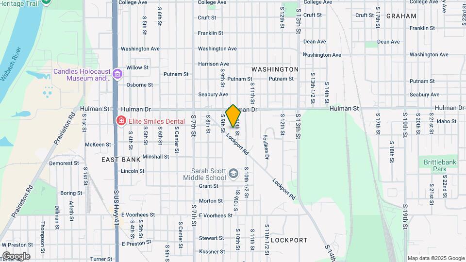 1811 S 10th St Map and Location Details