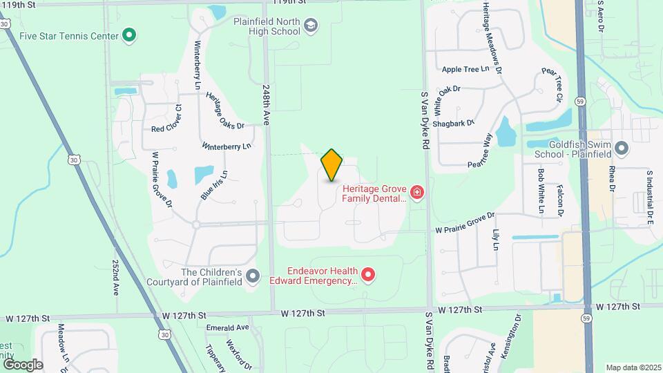 24612 W Prairie Grove Dr Map and Location Details