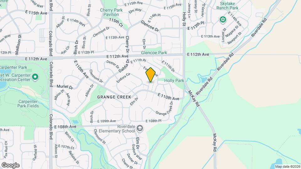 11052 Fairfax Cir Map and Location Details