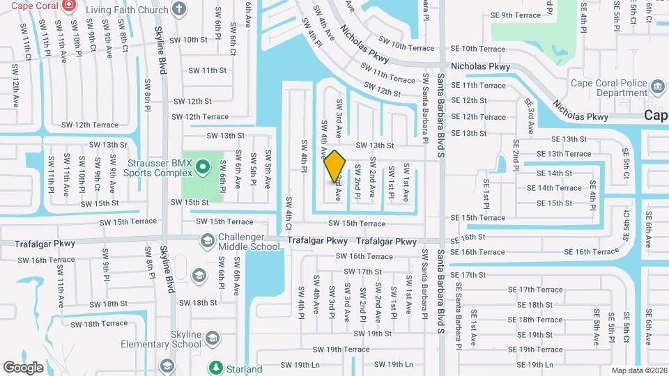 1410 SW 3rd Ave Map and Location Details