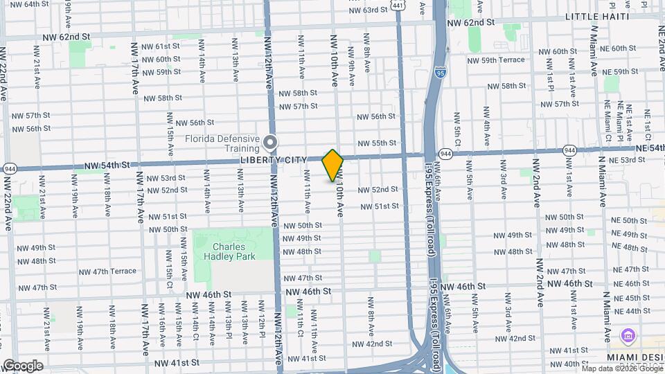 1019 NW 52nd St Map and Location Details