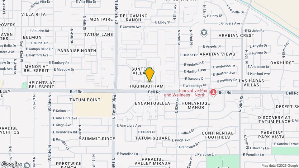 17052 N 50th St Mapa y Detalles de la Ubicación
