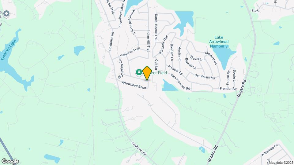 15353 Arrowhead Bend Map and Location Details