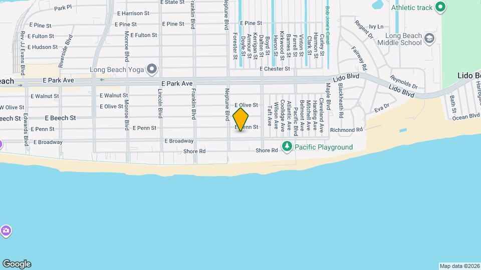 625 E Broadway Mapa y Detalles de la Ubicación