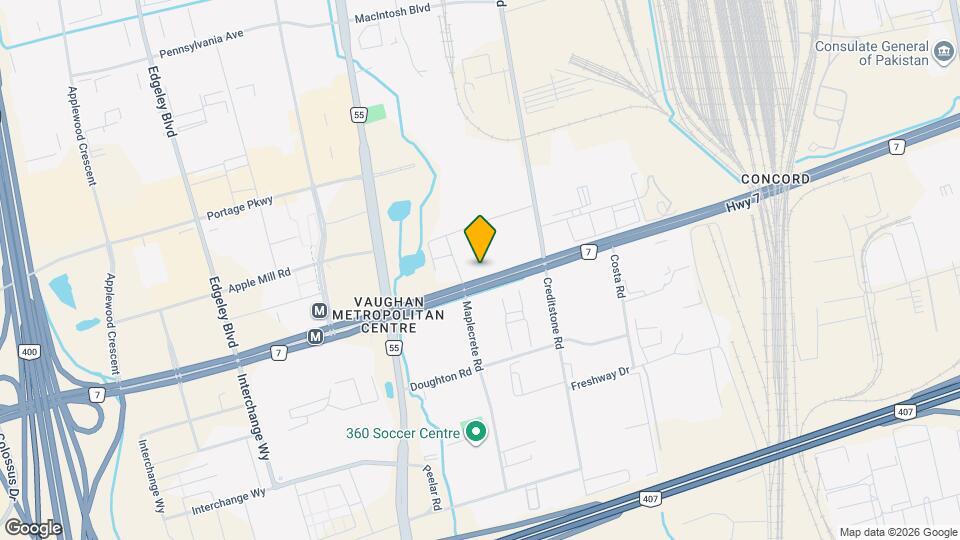 2900 Highway No 7 One Bedroom  2107 Hwy Map and Location Details