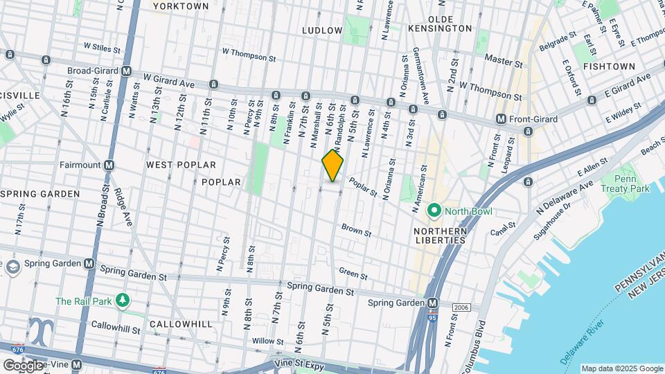 511 Parrish St Map and Location Details