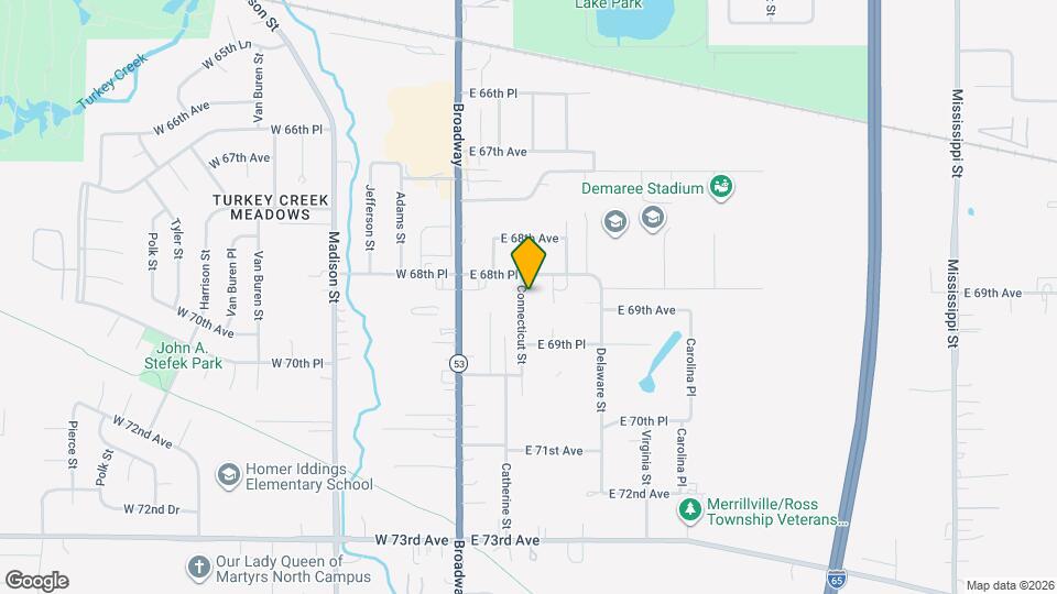 6901 Connecticut St Map and Location Details