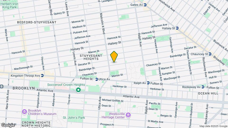 231 Bainbridge St Map and Location Details