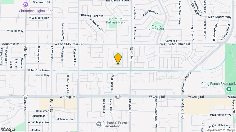 2128 Mountain Sunset Ave Mapa y Detalles de la Ubicación
